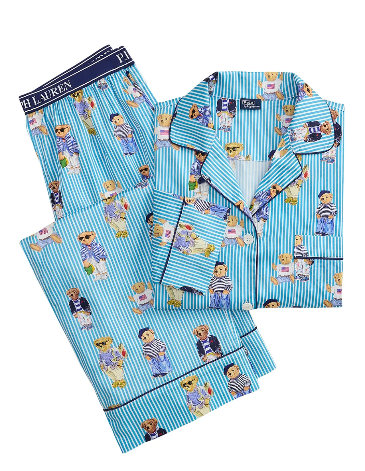 MADISON PJ SET - ALLOVER BEAR