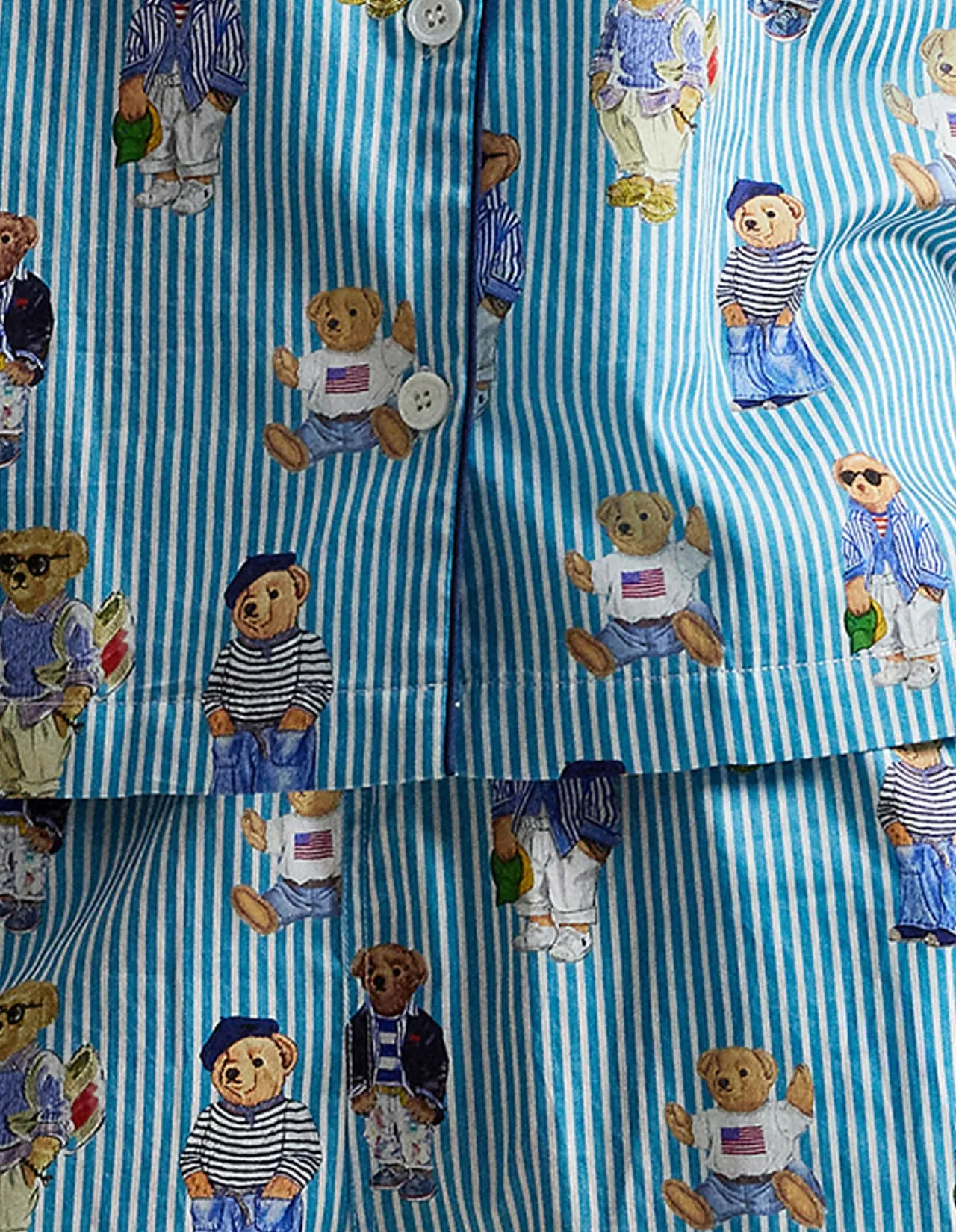 MADISON PJ SET - ALLOVER BEAR
