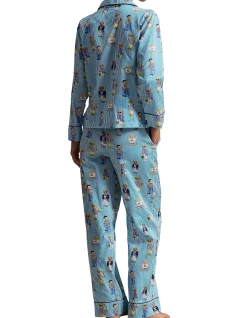 MADISON PJ SET - ALLOVER BEAR