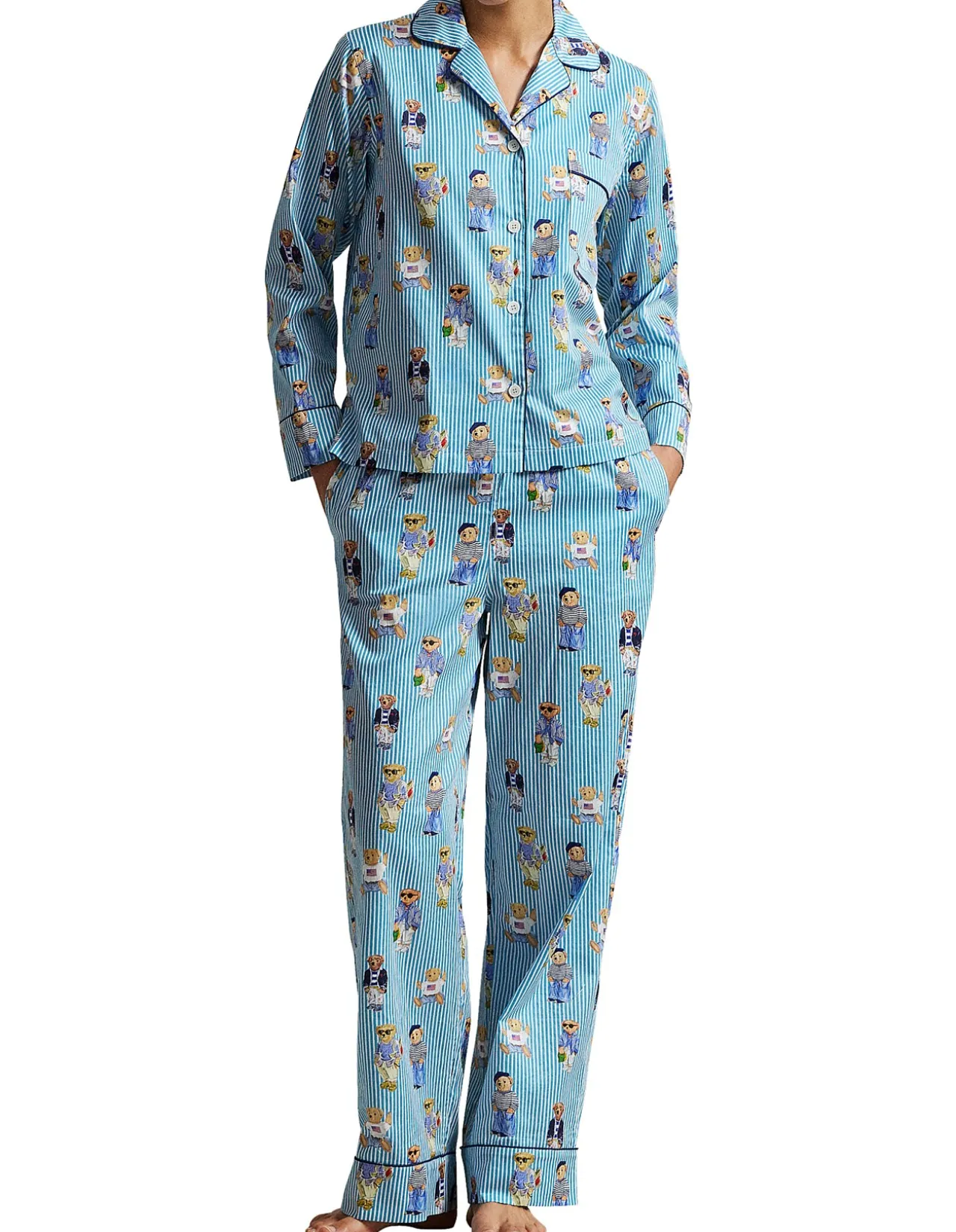 MADISON PJ SET - ALLOVER BEAR