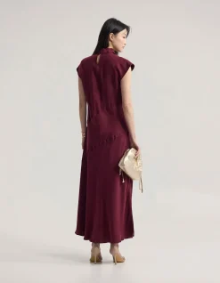 MAGGIE CUPRO DRESS