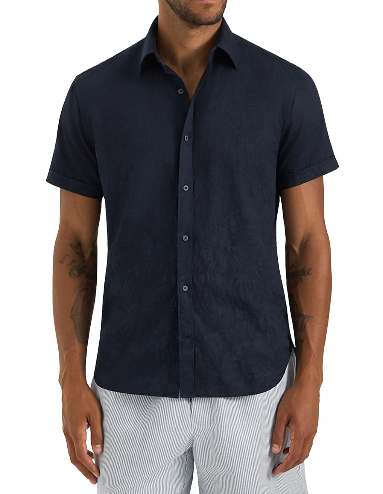 MAGGIORE JACQUARD SS SHIRT