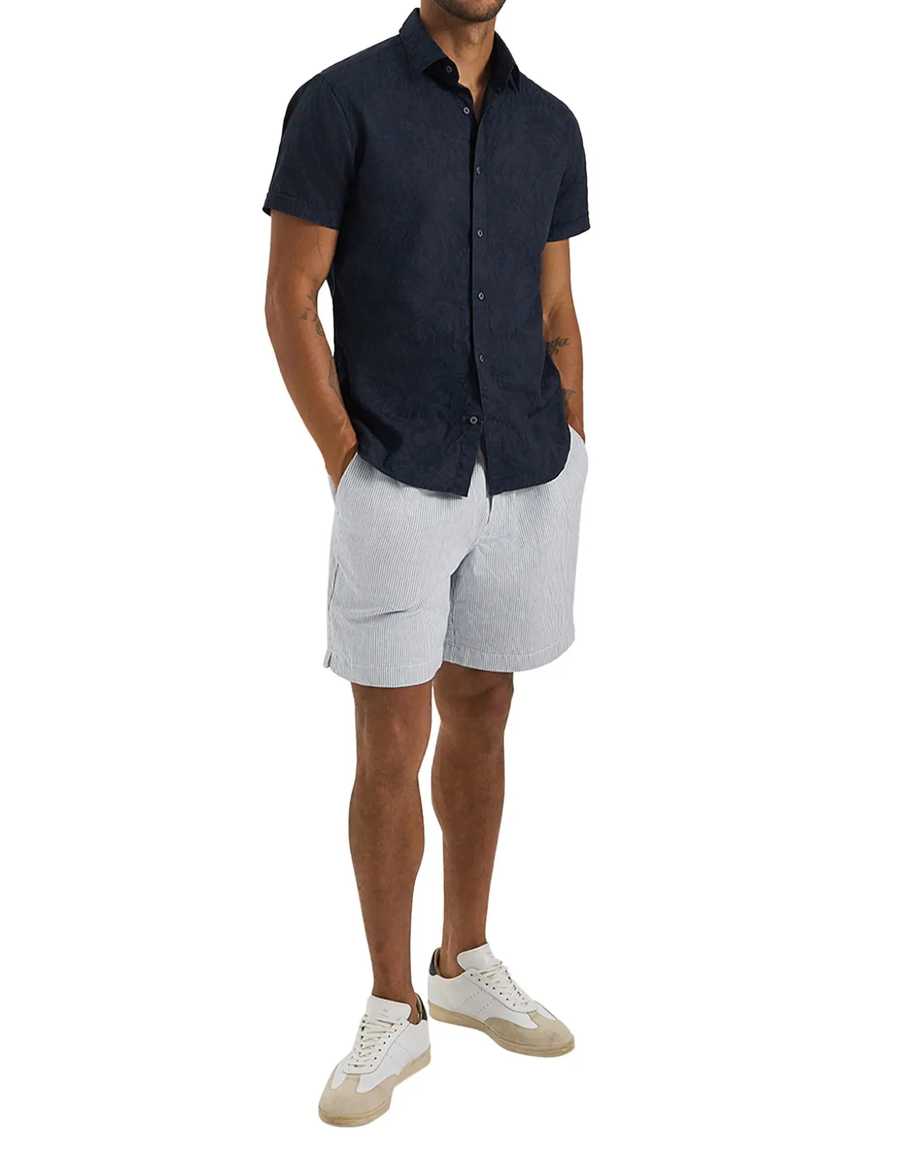 MAGGIORE JACQUARD SS SHIRT
