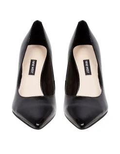 Mailin Pumps Classic Silhouette Black Patent