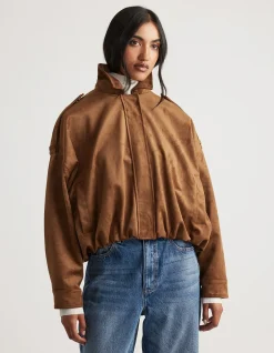 MAISIE FAUX SUEDE JACKET