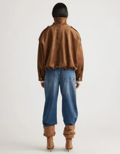 MAISIE FAUX SUEDE JACKET