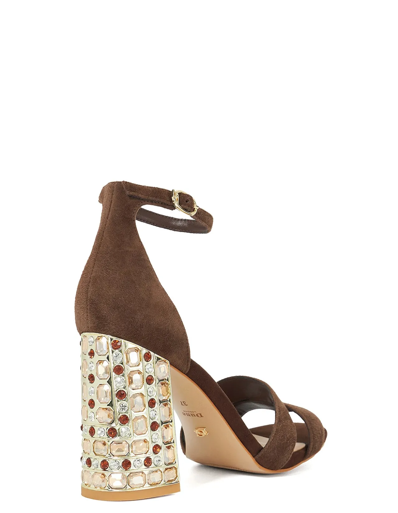 MAJESTICAL JEWELLED HEELED SANDAL