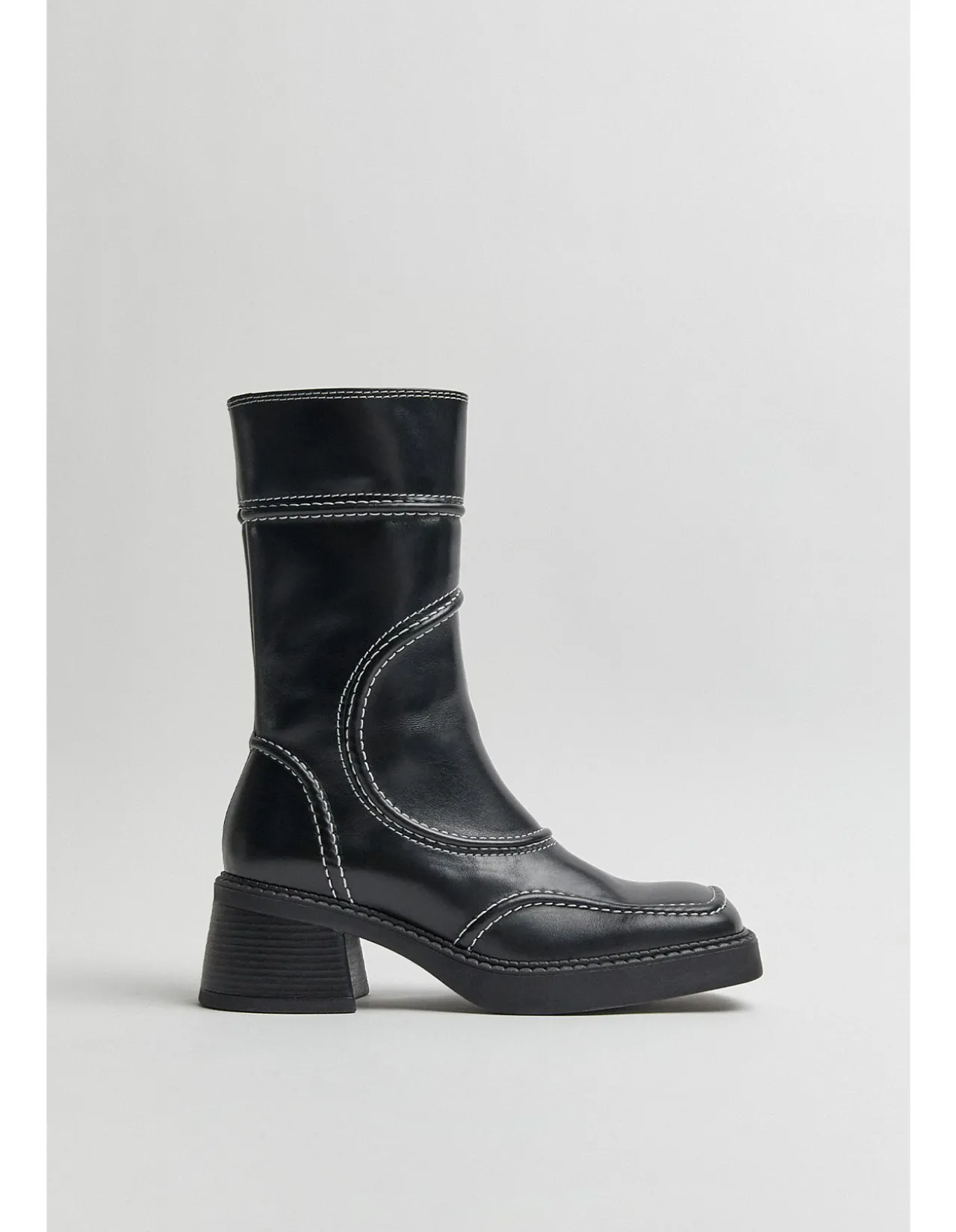 Malene Black Ankle Boots