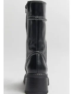 Malene Black Ankle Boots