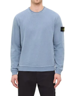 Malfilé Fleece Old Effect Crewneck Sweatshirt