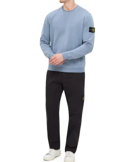Malfilé Fleece Old Effect Crewneck Sweatshirt