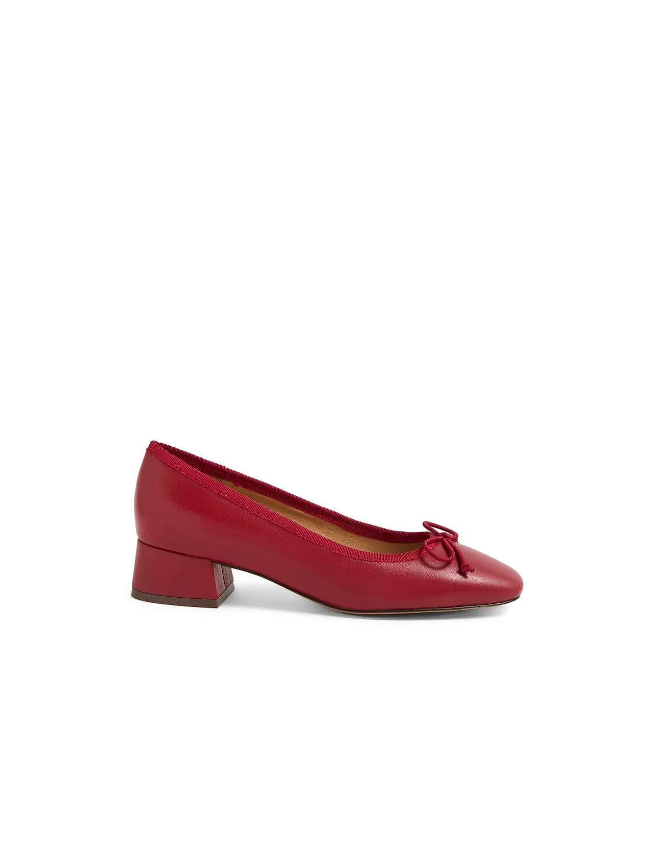 MALLET DF DEEP RED LEATHER