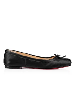 Mamadrague Flats Black Leather