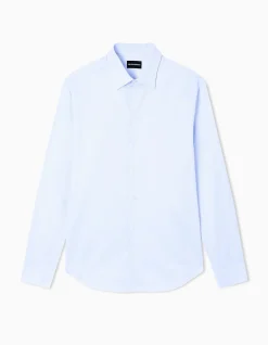Man's Long sleeve collared business shirt