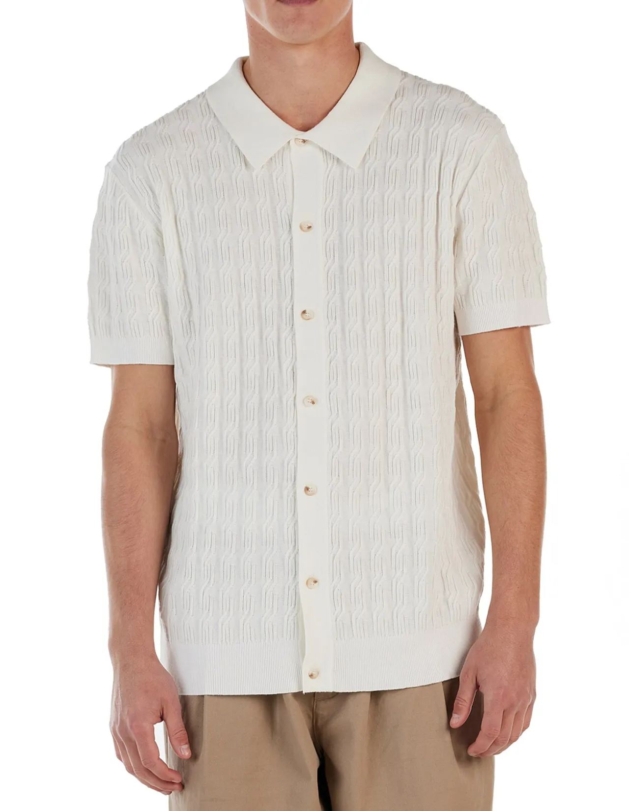 Maple Knitted Short Sleeve Shirt