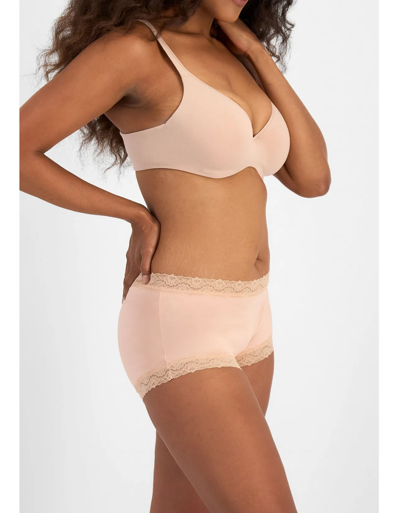 Marais Cotton Lace Trim Full Brief