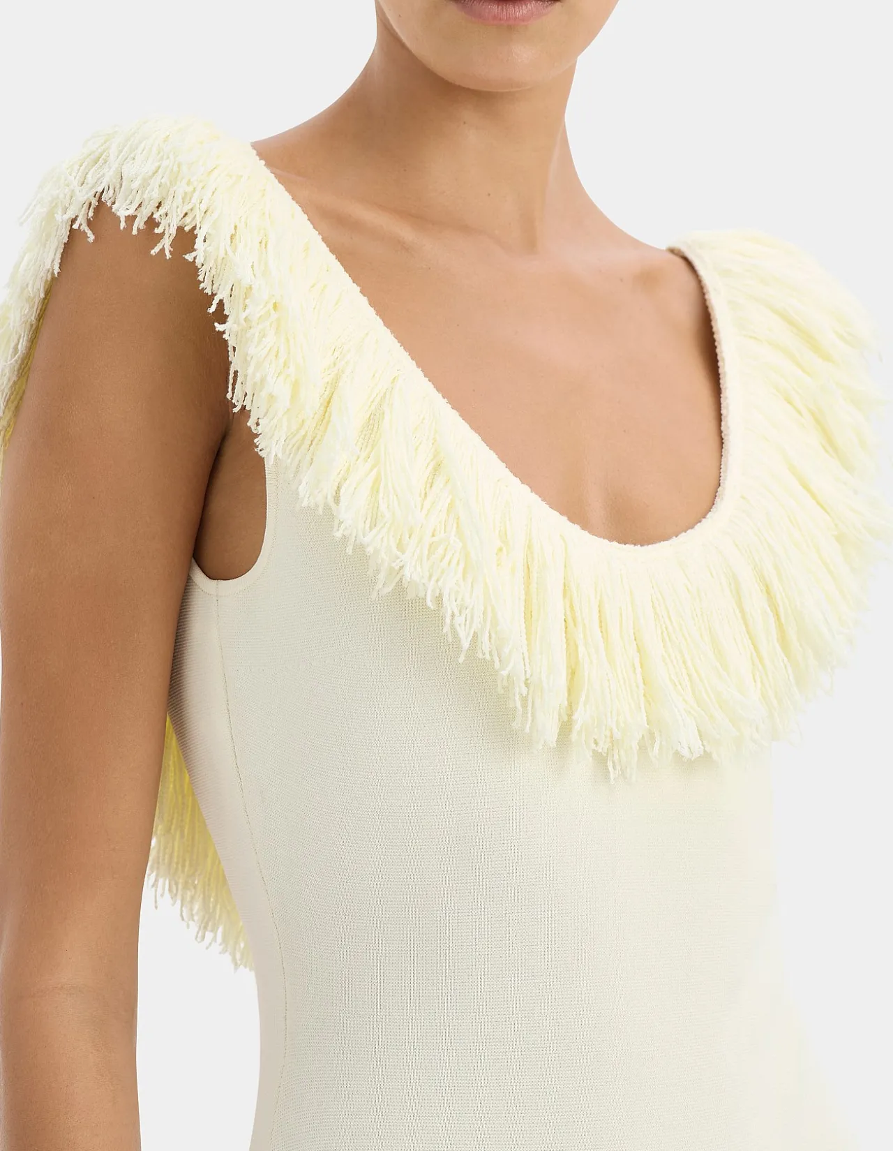 Marcelline Fringe Bodysuit