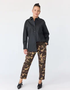 MARCIA OVERSIZED SHIRT IN BLACK
