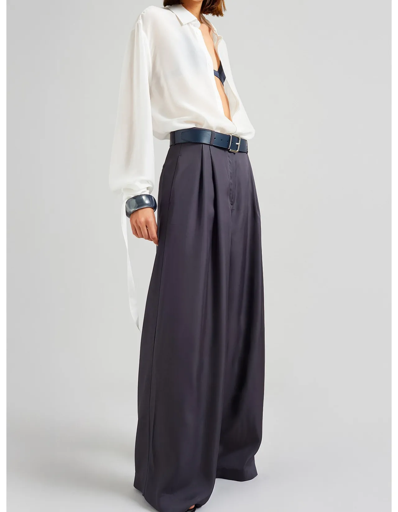 MARFA FLUID PLEATED TROUSERS