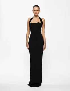 Marian Stretch Crepe Maxi Dress