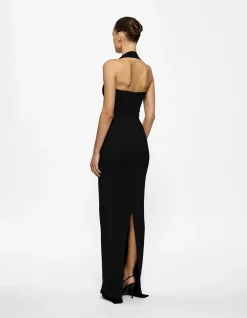 Marian Stretch Crepe Maxi Dress