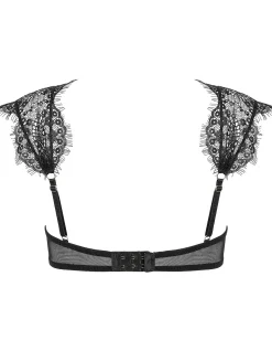 Marina Eyelash Lace Balcony Bra