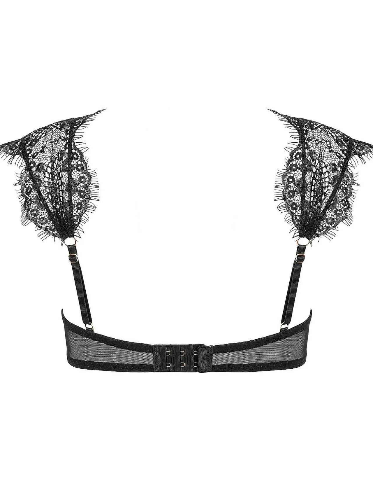 Marina Eyelash Lace Balcony Bra