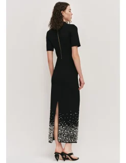 Marlene Pearl Knit Midi Dress