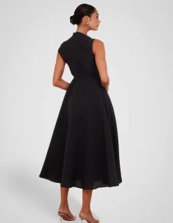 MARLO HIGH NECK MIDI DRESS