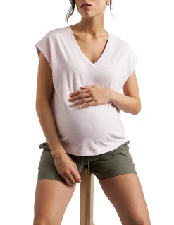 MARLY ZIP NURSING TEE