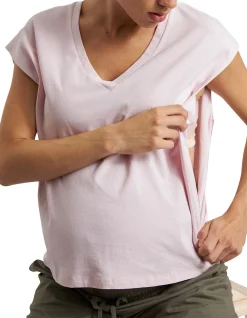 MARLY ZIP NURSING TEE