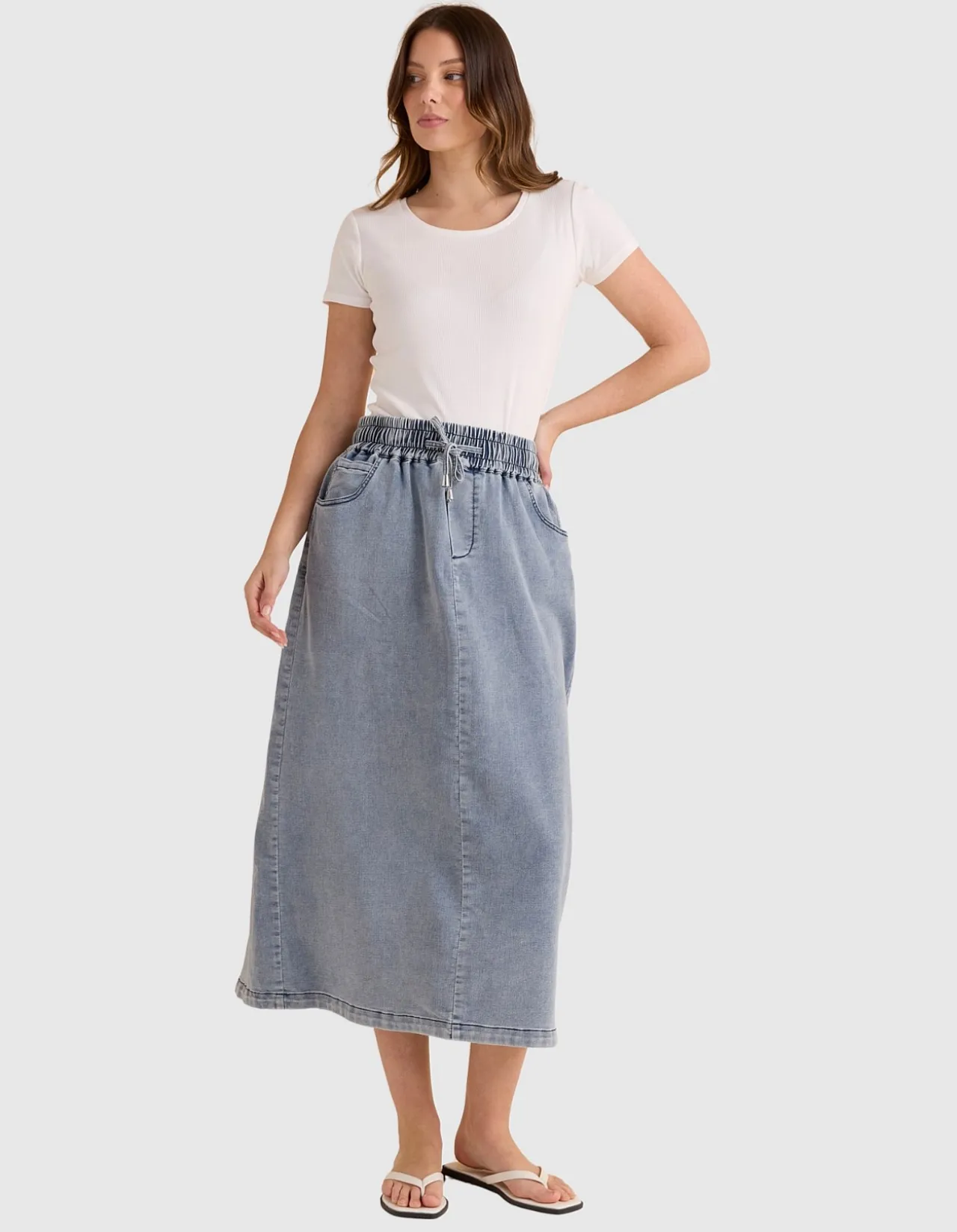 MAXI JOGGER SKIRT