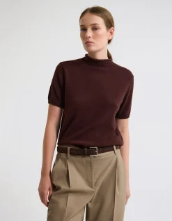 MAXINE FUNNEL COLLAR KNIT
