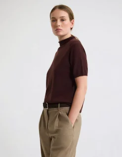MAXINE FUNNEL COLLAR KNIT