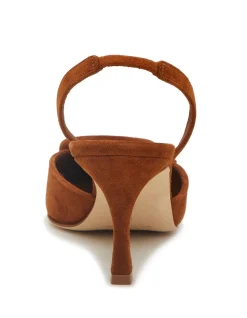 Maysli Suede Slingback Heel 70mm