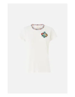 Meet Me In Mallorca Crystal Print T Shirt