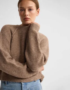 MEI ALPACA BLEND CREW NECK