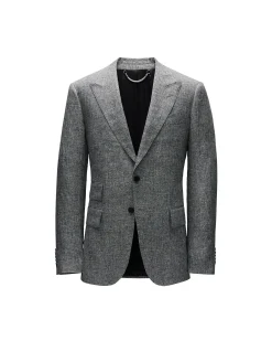 MELANGE LINEN BLAZER