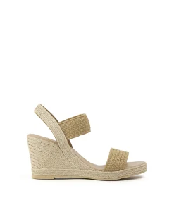 MELINDA TWO STRAP ELASTIC ESPADRILLE