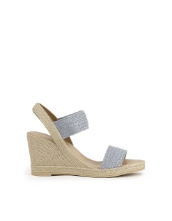 MELINDA TWO STRAP ELASTIC ESPADRILLE