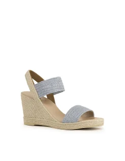 MELINDA TWO STRAP ELASTIC ESPADRILLE