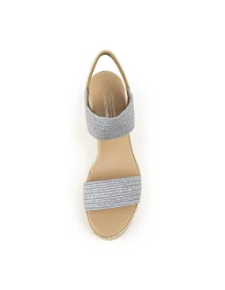 MELINDA TWO STRAP ELASTIC ESPADRILLE