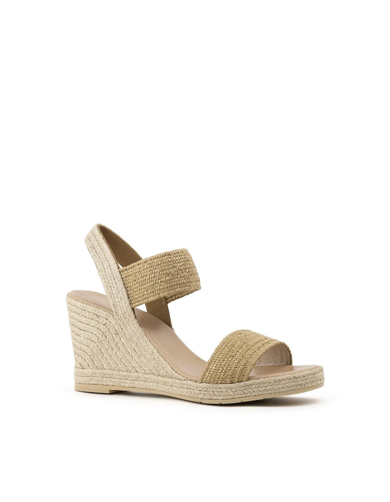 MELINDA TWO STRAP ELASTIC ESPADRILLE