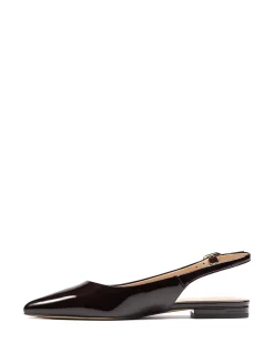 Meli Plum Patent Leather Slingback