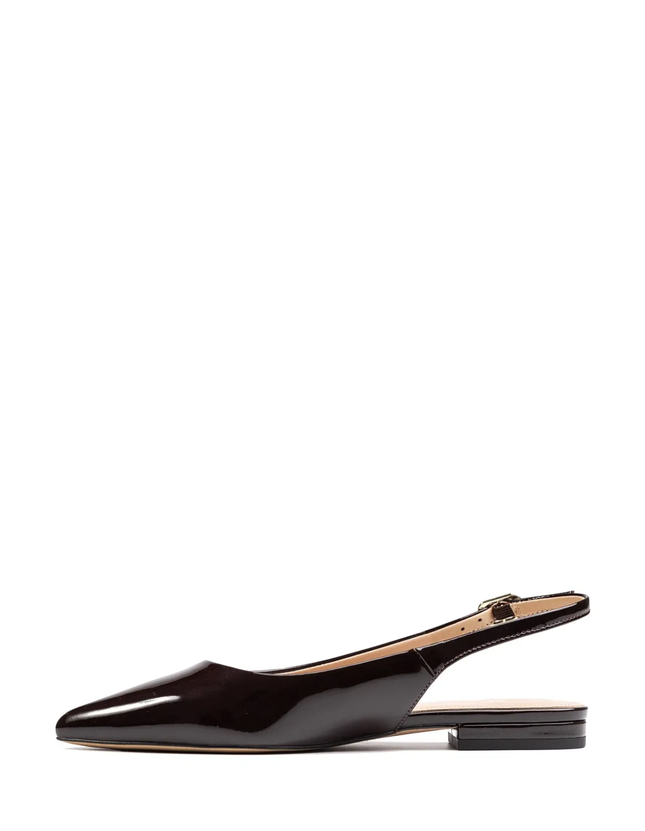Meli Plum Patent Leather Slingback