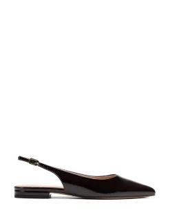 Meli Plum Patent Leather Slingback