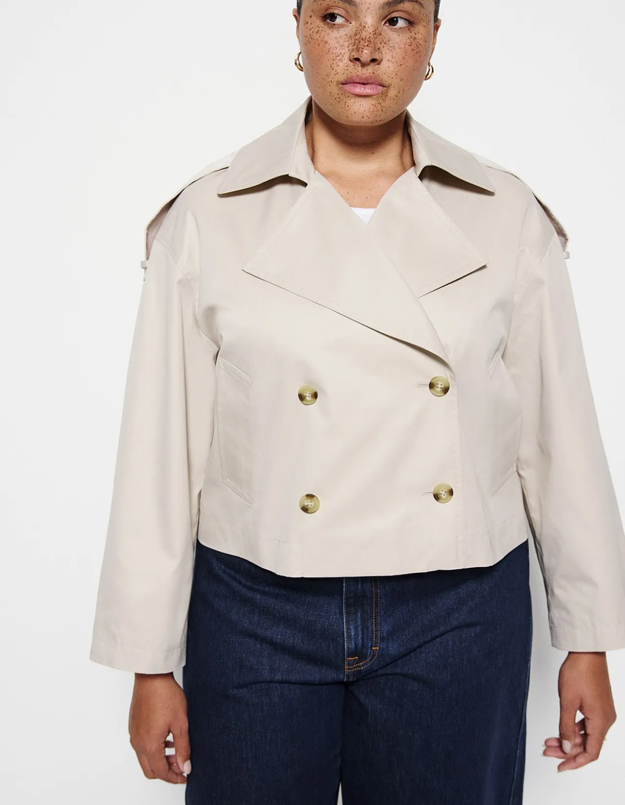 MELISSA CROPPED TRENCH