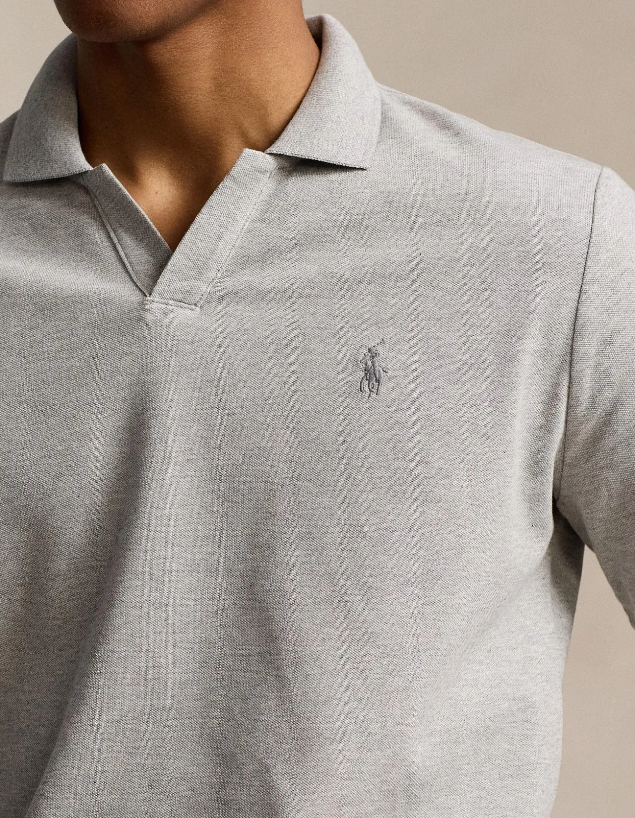 Mens Classic Fit Mesh Polo