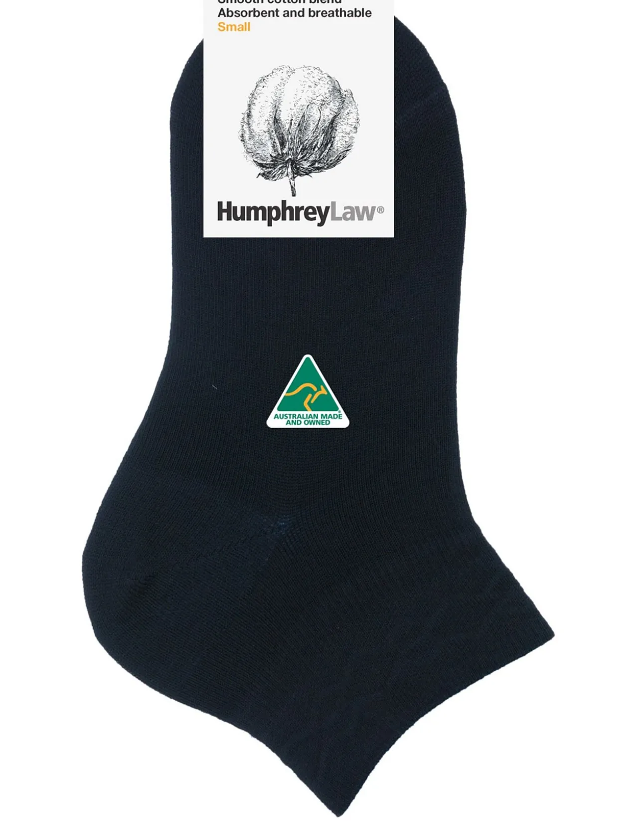 Mercerised Cotton Smooth Ankle Sport Sock