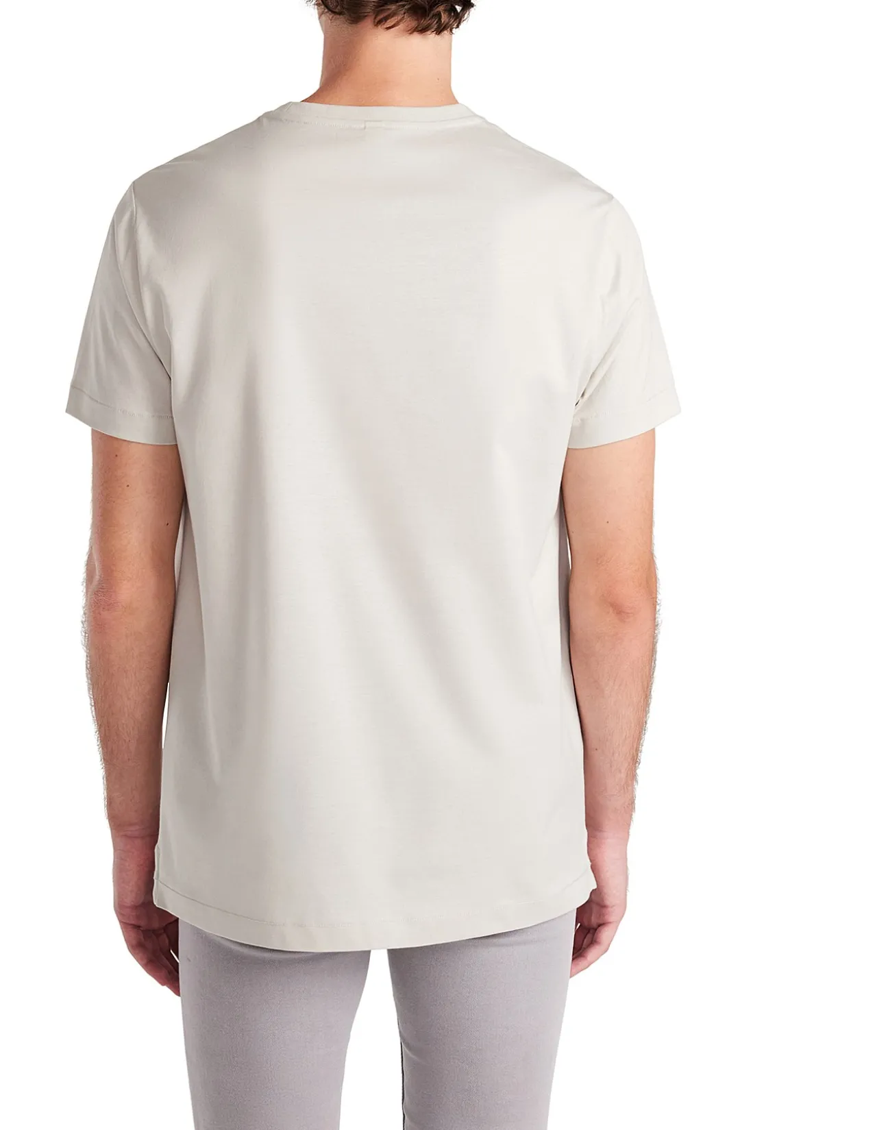 MERCERISED CREW T-SHIRT